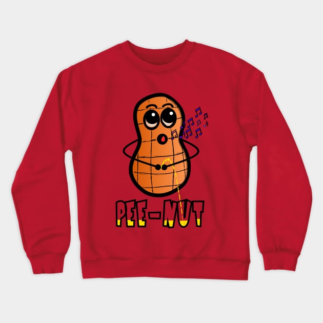 Just another pee-nut Crewneck Sweatshirt by Mandz11